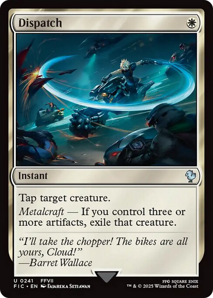 Dispatch [FINAL FANTASY Commander] | The Time Vault CA