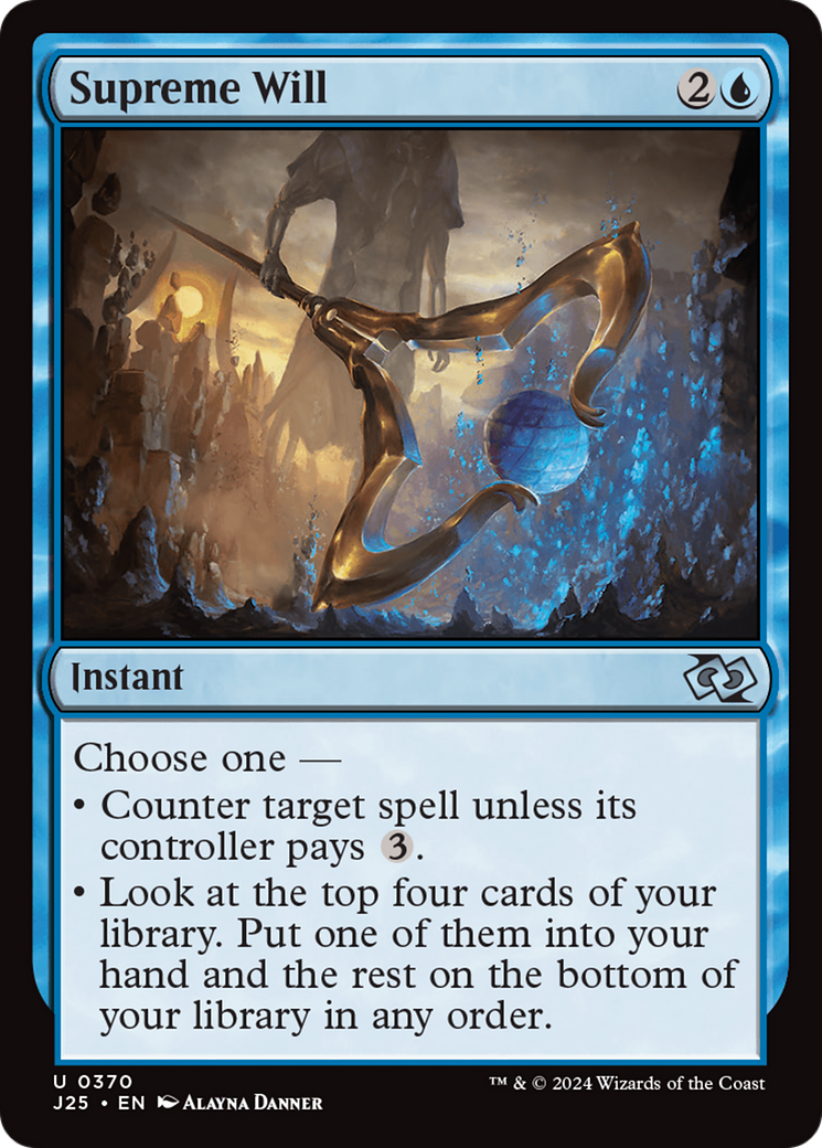 Supreme Will [Foundations Jumpstart] | The Time Vault CA