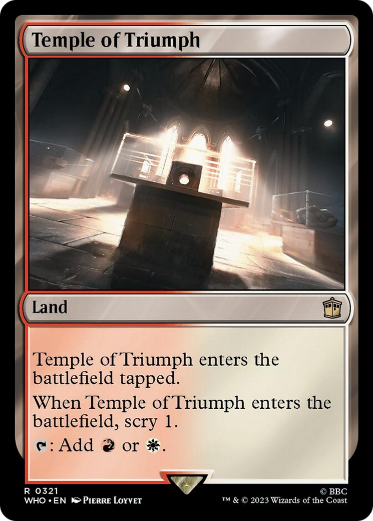 Temple of Triumph [Doctor Who] | The Time Vault CA