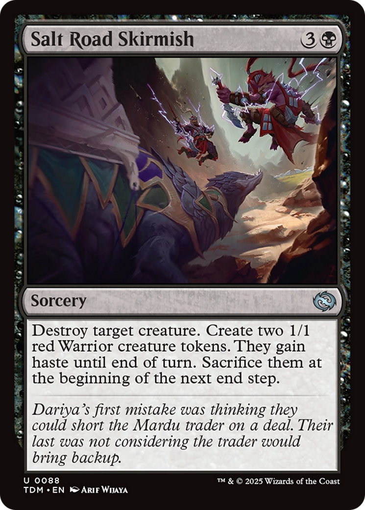Salt Road Skirmish [Tarkir: Dragonstorm] | The Time Vault CA
