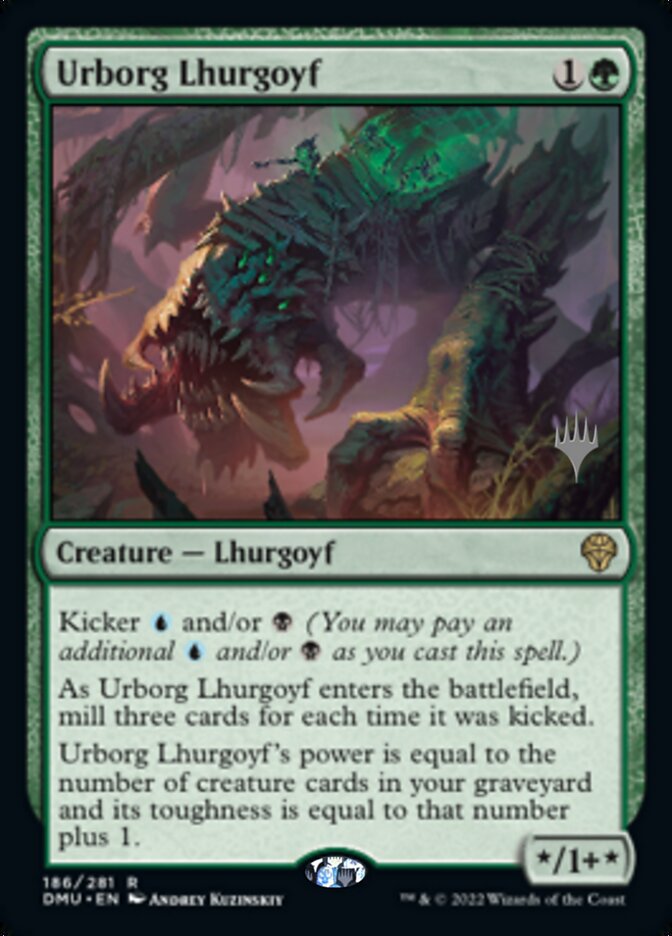 Urborg Lhurgoyf (Promo Pack) [Dominaria United Promos] | The Time Vault CA