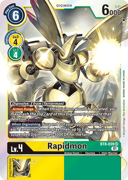 Rapidmon [BT8-039] [New Awakening] | The Time Vault CA