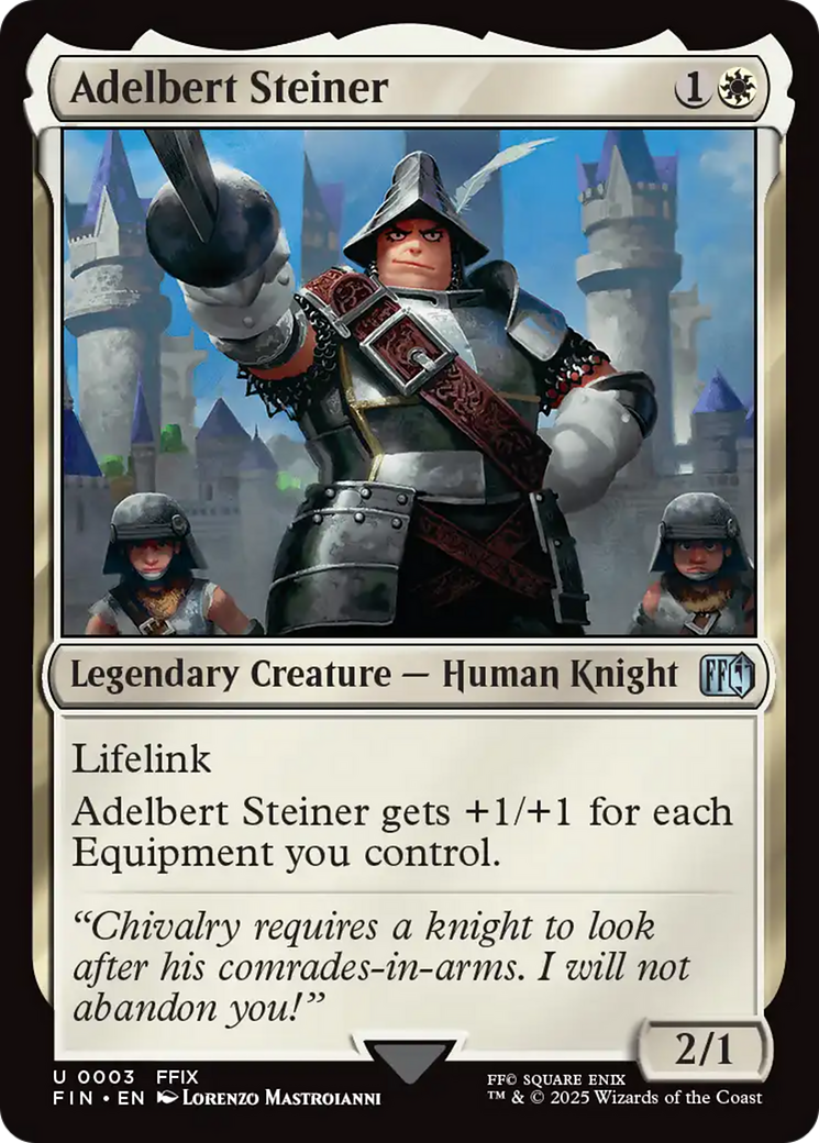 Adelbert Steiner [FINAL FANTASY] | The Time Vault CA