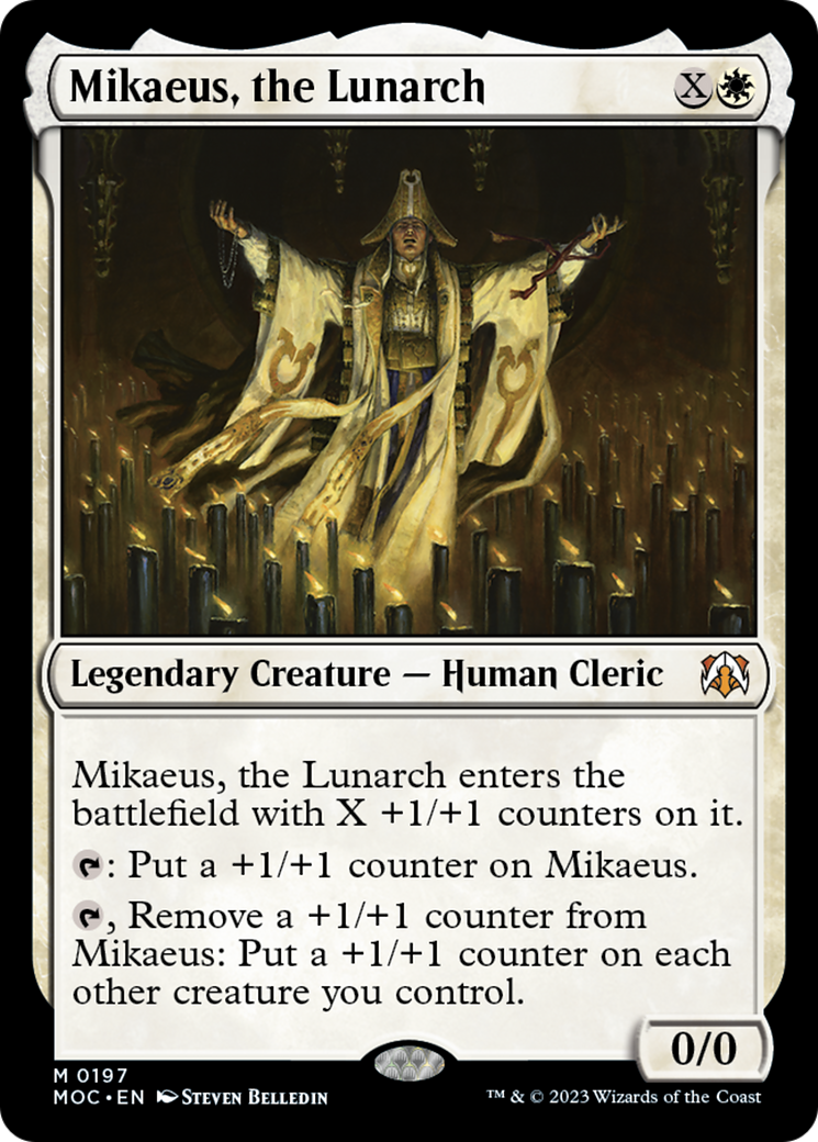 Mikaeus, the Lunarch [March of the Machine Commander] | The Time Vault CA