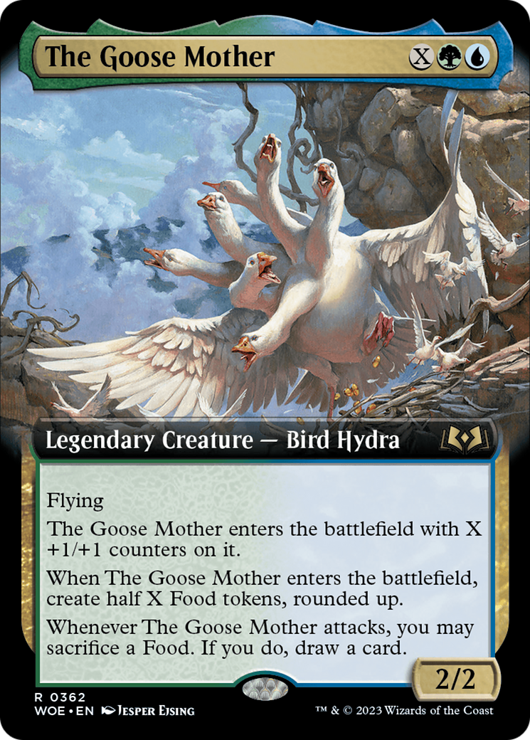 The Goose Mother (Extended Art) [Wilds of Eldraine] | The Time Vault CA