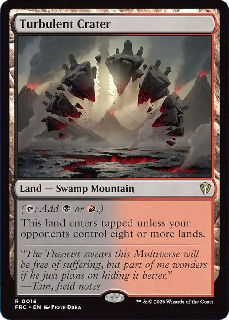 Turbulent Crater [Reality Fracture Commander] | The Time Vault CA
