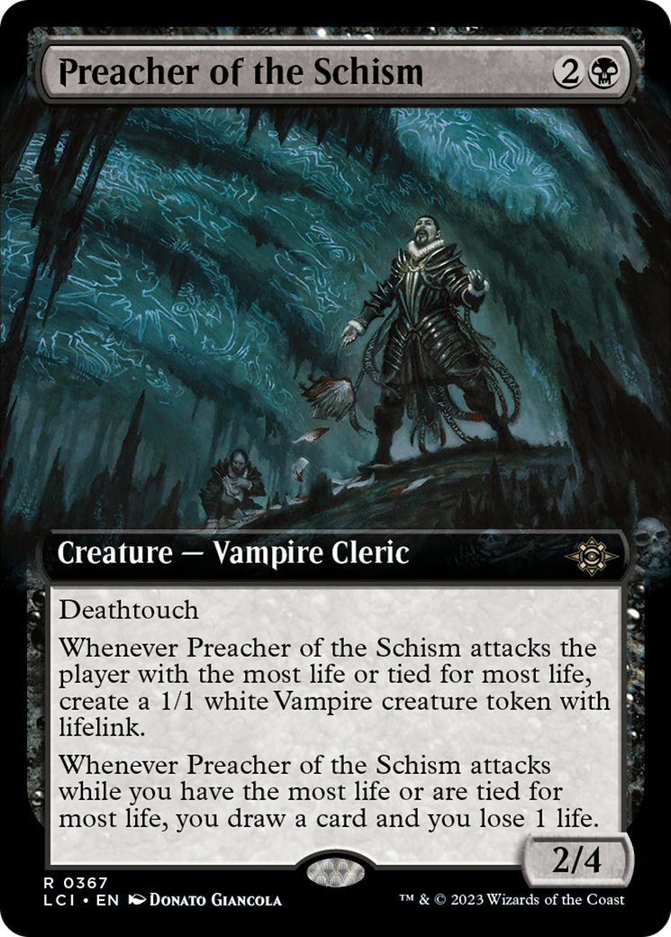 Preacher of the Schism (Extended Art) [The Lost Caverns of Ixalan] | The Time Vault CA