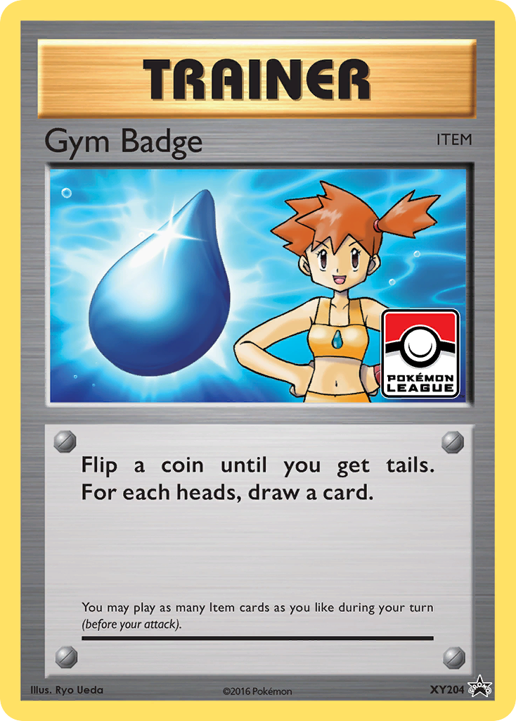 Gym Badge (XY204) (Misty) [XY: Black Star Promos] | The Time Vault CA