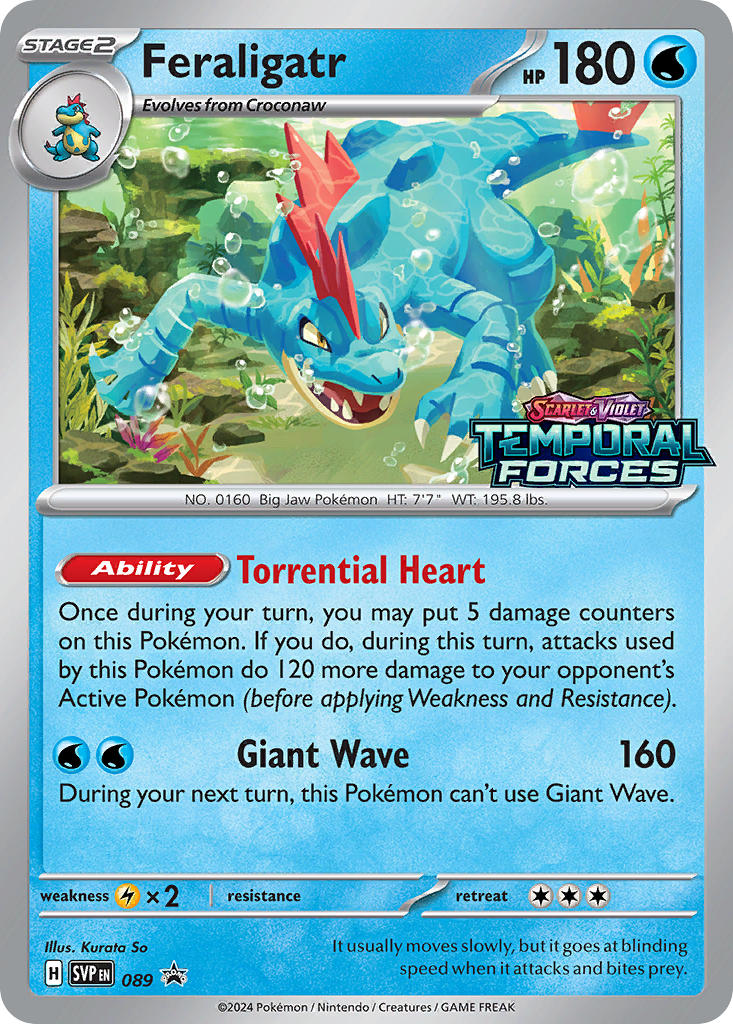 Feraligatr (089) [Scarlet & Violet: Black Star Promos] | The Time Vault CA