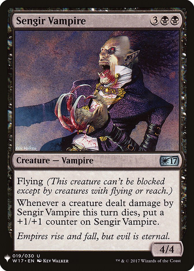 Sengir Vampire [Mystery Booster] | The Time Vault CA