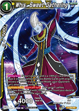 Whis, Sweet Gathering (P-324) [Tournament Promotion Cards] | The Time Vault CA