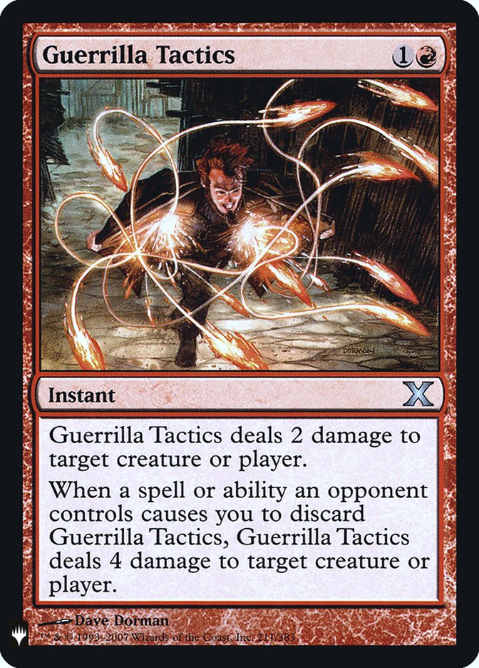 Guerrilla Tactics [Mystery Booster] | The Time Vault CA