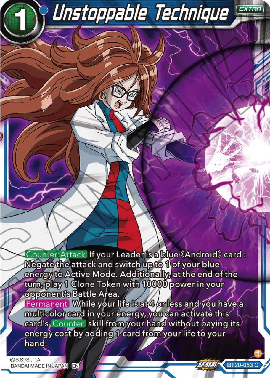 Unstoppable Technique (BT20-053) [Power Absorbed] | The Time Vault CA