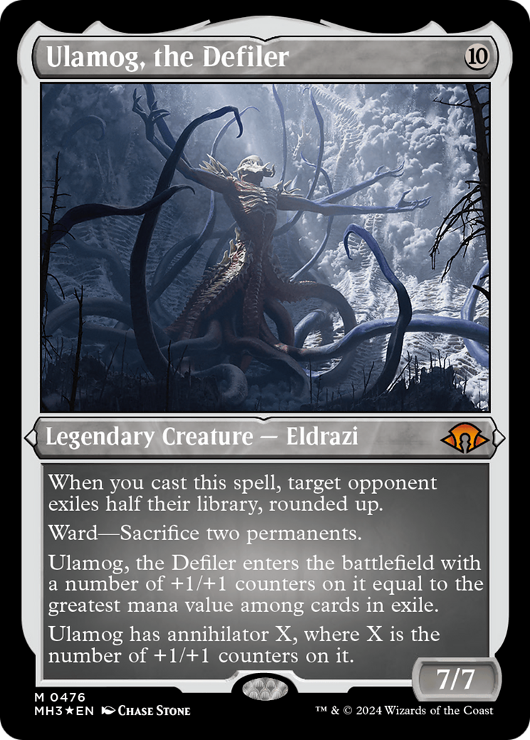 Ulamog, the Defiler (Foil Etched) [Modern Horizons 3] | The Time Vault CA