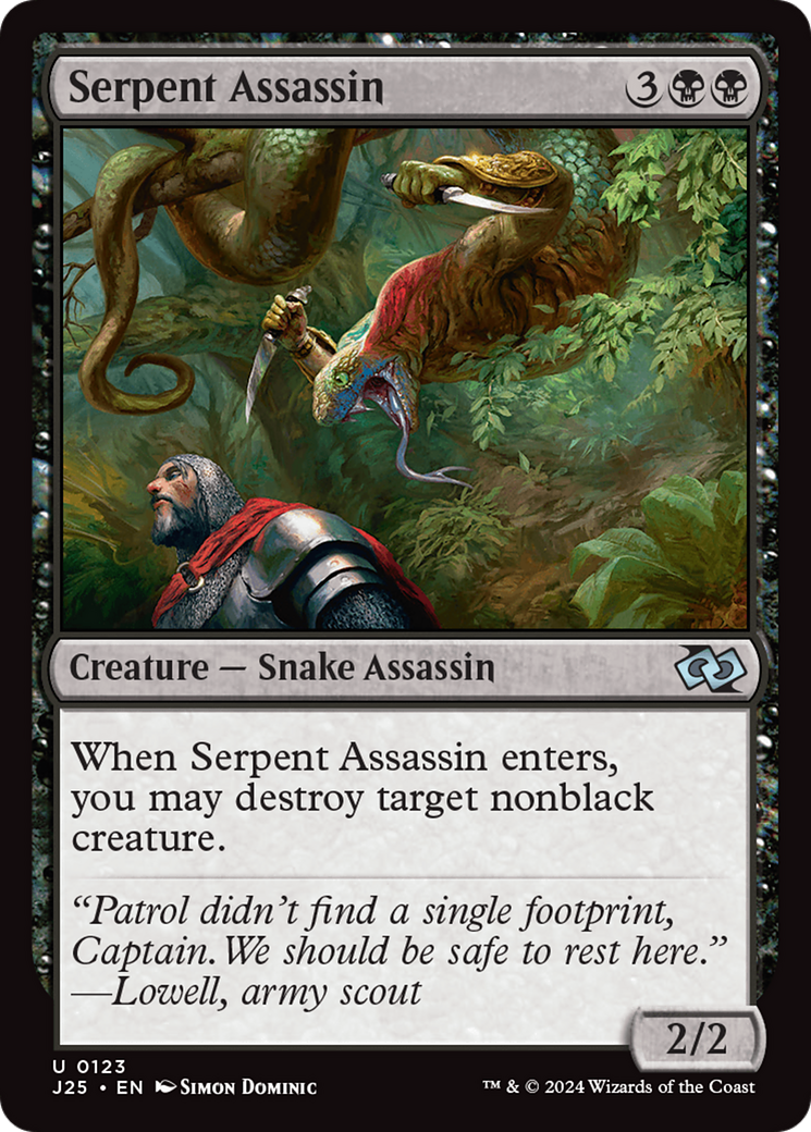 Serpent Assassin [Foundations Jumpstart] | The Time Vault CA