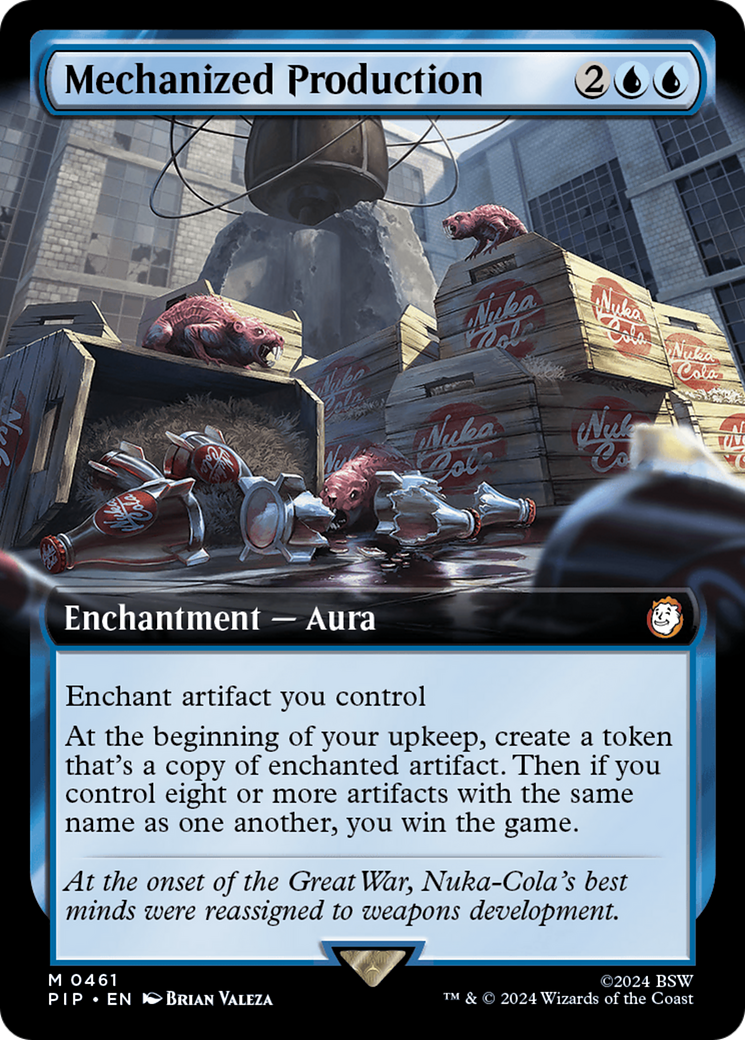 Mechanized Production (Extended Art) [Fallout] | The Time Vault CA