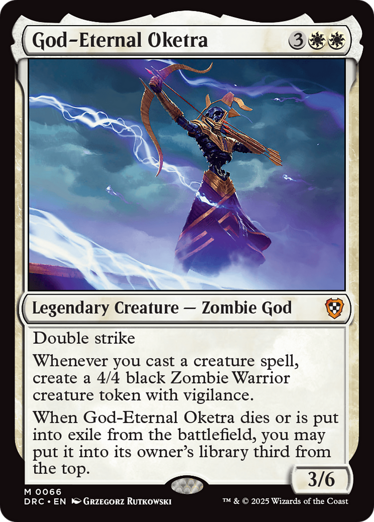 God-Eternal Oketra [Aetherdrift Commander] | The Time Vault CA