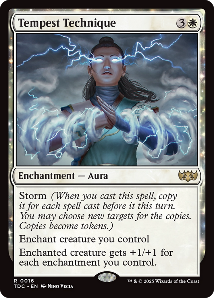 Tempest Technique [Tarkir: Dragonstorm Commander] | The Time Vault CA