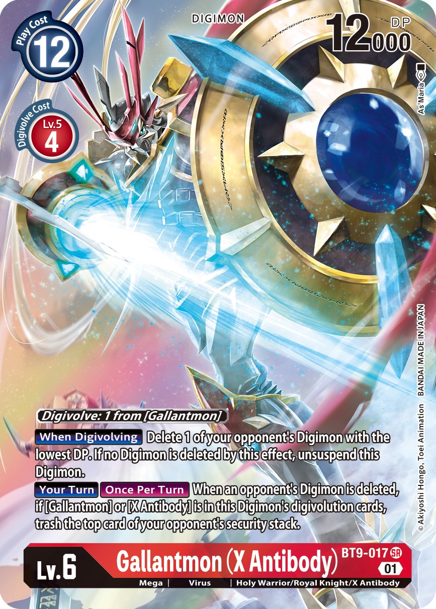 Gallantmon (X Antibody) [BT9-017] (Alternate Art) [X Record] | The Time Vault CA