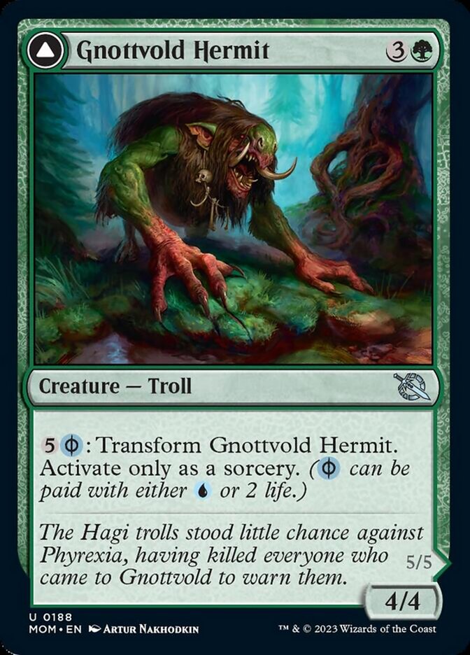 Gnottvold Hermit // Chrome Host Hulk [March of the Machine] | The Time Vault CA