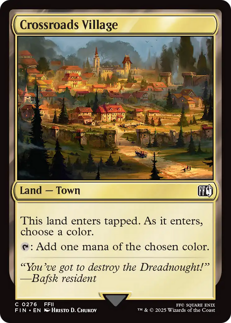 Crossroads Village [FINAL FANTASY] | The Time Vault CA