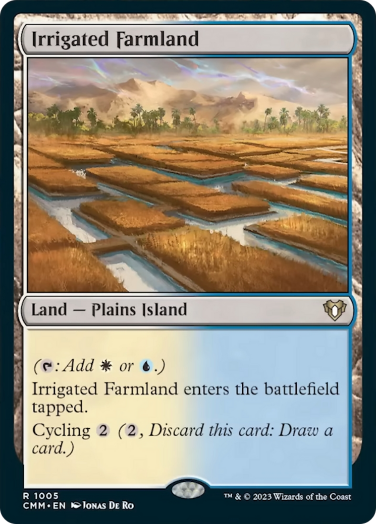 Irrigated Farmland [Commander Masters] | The Time Vault CA