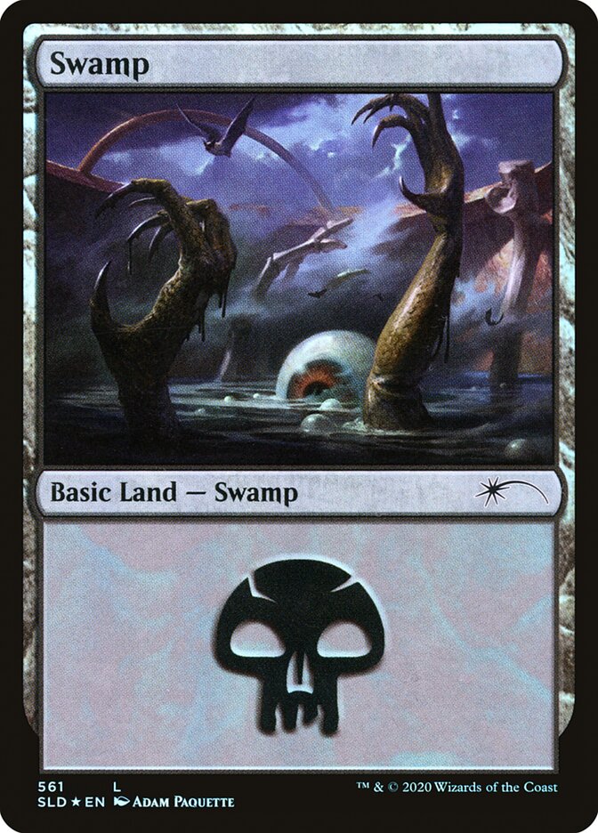 Swamp (Witchcraft) (561) [Secret Lair Drop Promos] | The Time Vault CA