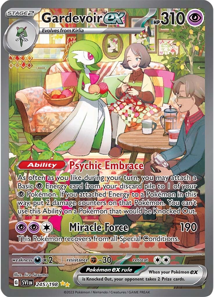 Gardevoir ex (245/198) [Scarlet & Violet: Base Set] | The Time Vault CA