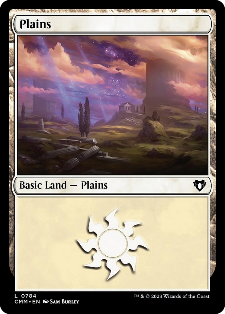 Plains (784) [Commander Masters] | The Time Vault CA