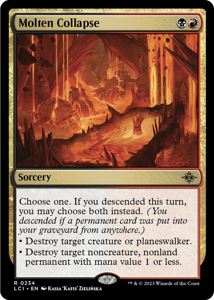 Molten Collapse [The Lost Caverns of Ixalan] | The Time Vault CA