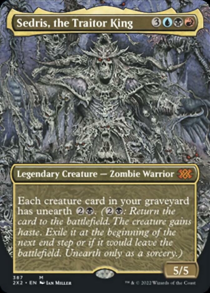 Sedris, the Traitor King (Borderless Alternate Art) [Double Masters 2022] | The Time Vault CA