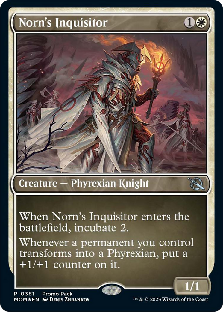 Norn's Inquisitor (Promo Pack) [March of the Machine Promos] | The Time Vault CA