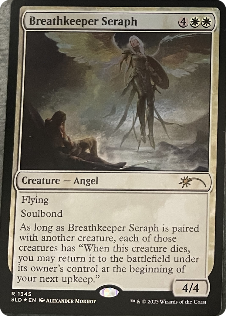 Breathkeeper Seraph [Secret Lair: Angels] | The Time Vault CA