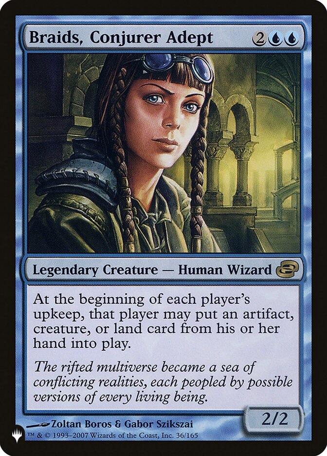 Braids, Conjurer Adept [The List] | The Time Vault CA