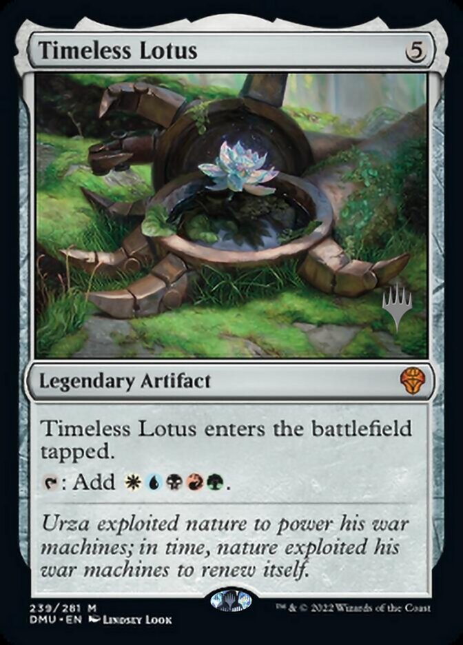 Timeless Lotus (Promo Pack) [Dominaria United Promos] | The Time Vault CA
