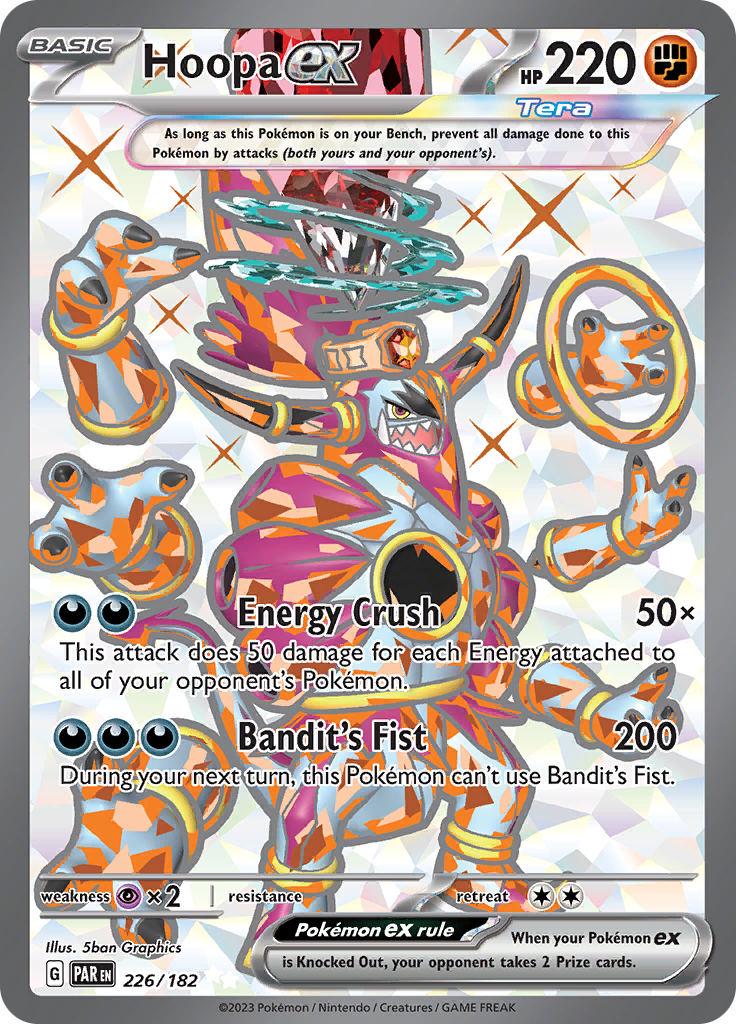 Hoopa ex (226/182) [Scarlet & Violet: Paradox Rift] | The Time Vault CA