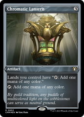 Chromatic Lantern (Foil Etched) [Commander Masters] | The Time Vault CA