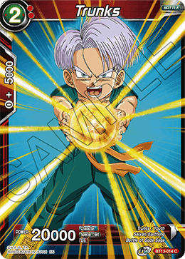 Trunks (Common) (BT13-014) [Supreme Rivalry] | The Time Vault CA