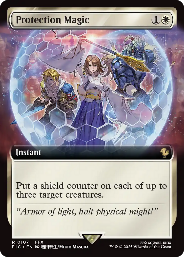 Protection Magic (Extended Art) [FINAL FANTASY Commander] | The Time Vault CA