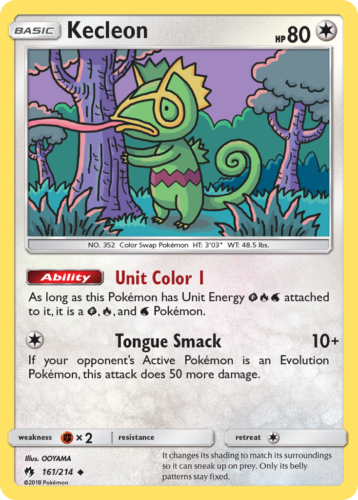 Kecleon (161/214) [Sun & Moon: Lost Thunder] | The Time Vault CA