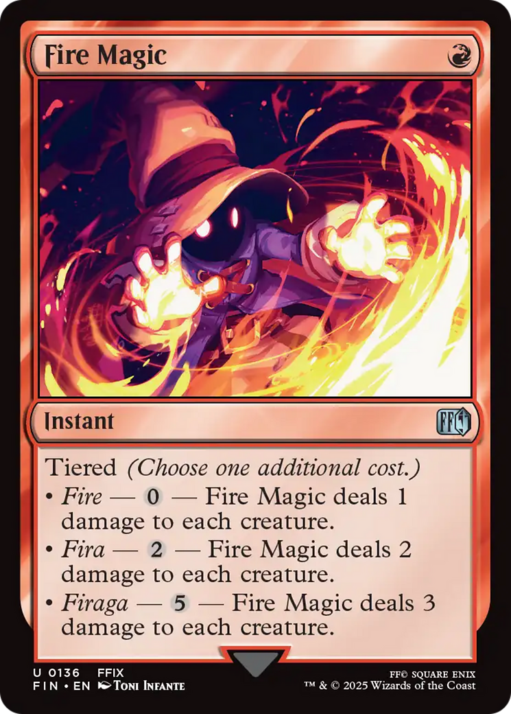 Fire Magic [FINAL FANTASY] | The Time Vault CA