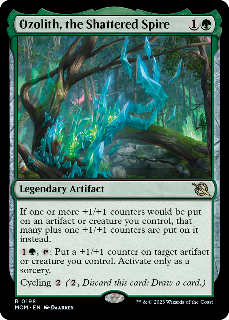 Ozolith, the Shattered Spire [March of the Machine] | The Time Vault CA