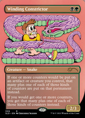 Winding Constrictor (Borderless) [Secret Lair Drop Series] | The Time Vault CA