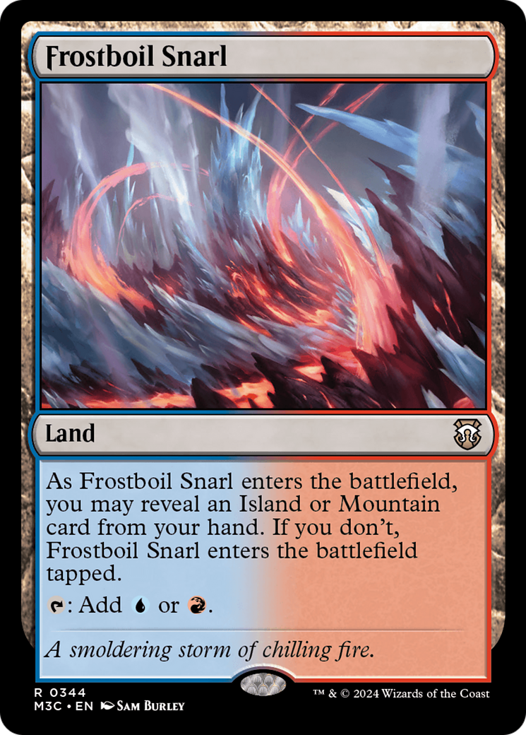 Frostboil Snarl [Modern Horizons 3 Commander] | The Time Vault CA