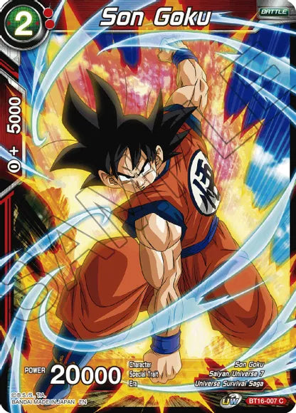 Son Goku (BT16-007) [Realm of the Gods] | The Time Vault CA