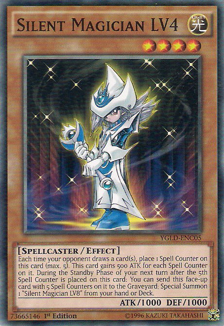 Silent Magician LV4 [YGLD-ENC05] Common | The Time Vault CA