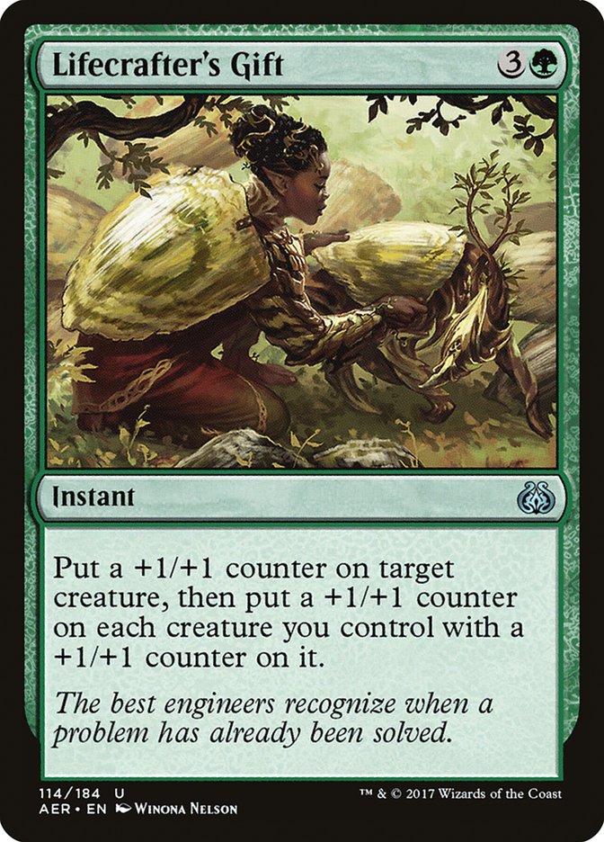 Lifecrafter's Gift [Aether Revolt] | The Time Vault CA
