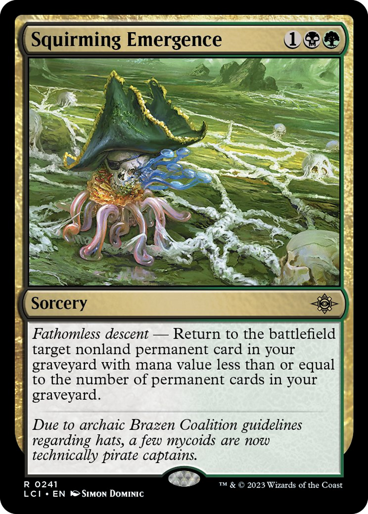 Squirming Emergence [The Lost Caverns of Ixalan] | The Time Vault CA