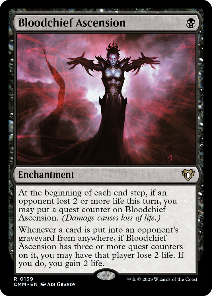 Bloodchief Ascension [Commander Masters] | The Time Vault CA