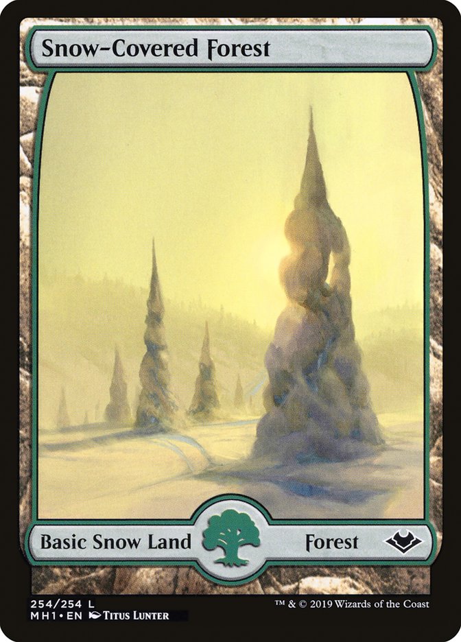 Snow-Covered Forest [Modern Horizons] | The Time Vault CA